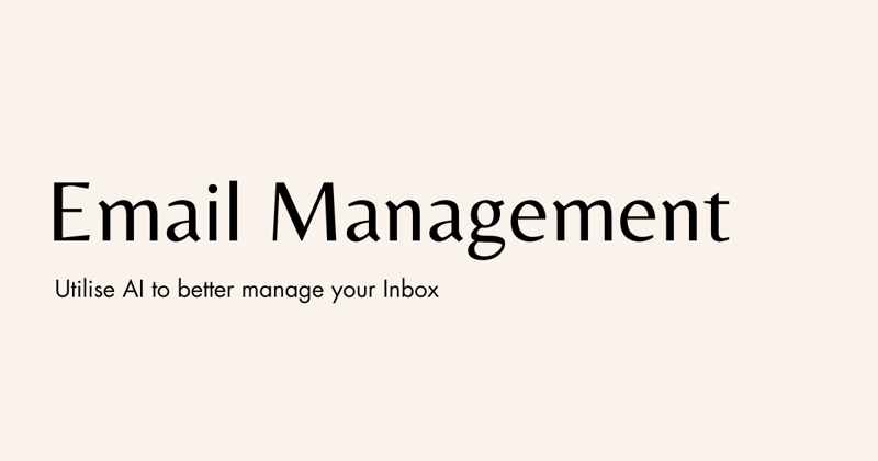 Email Management