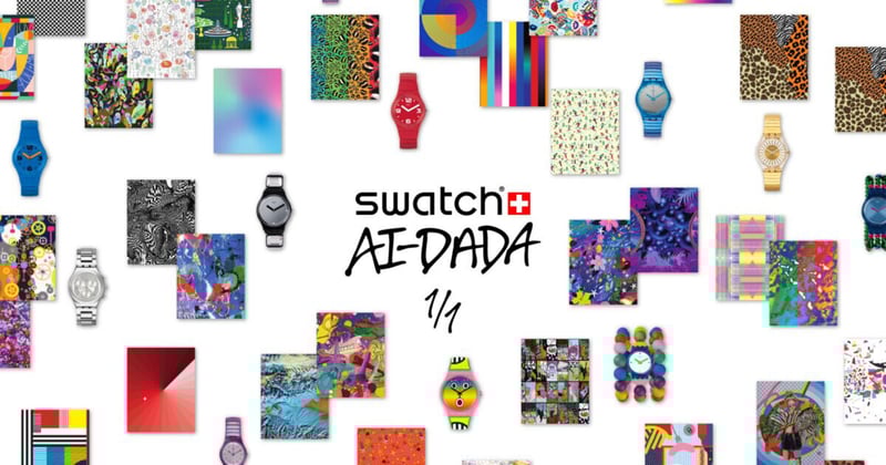 SWATCH lance la première montre personnalisable grâce à l’IA