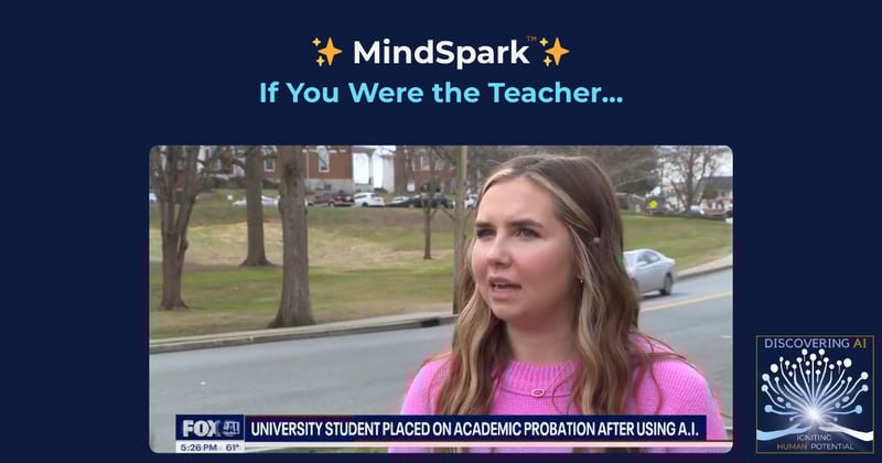✨ This Week’s MindSpark: If You Were the Teacher... ✨