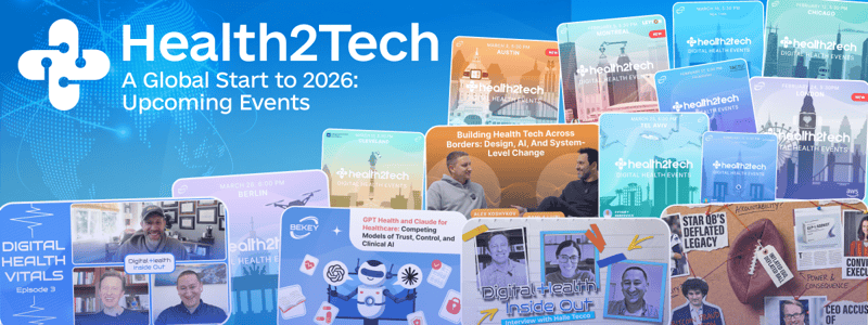 A Global Start to 2026: Health2Tech’s Upcoming Events 🌐