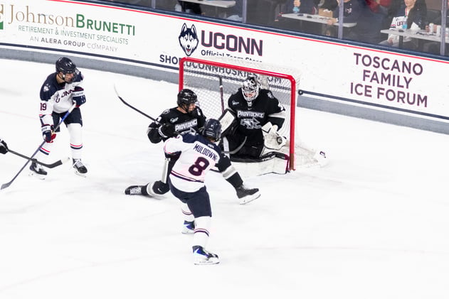 No. 11 UConn downed by No. 15 Providence, 4-1