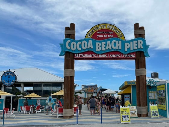 Exploring Cocoa Beach Pier