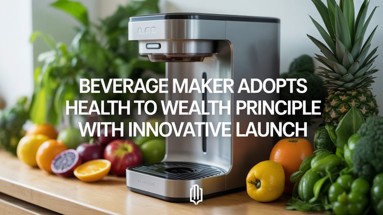 Beverage Maker Adopts Health to Wealth Principle With Innovative Launch