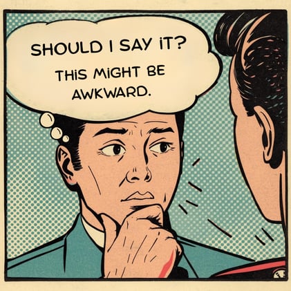 Just tell them already