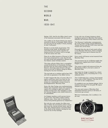 22-DEC-2025 | Excerpt from Bremont’s “The Second World War” Ad