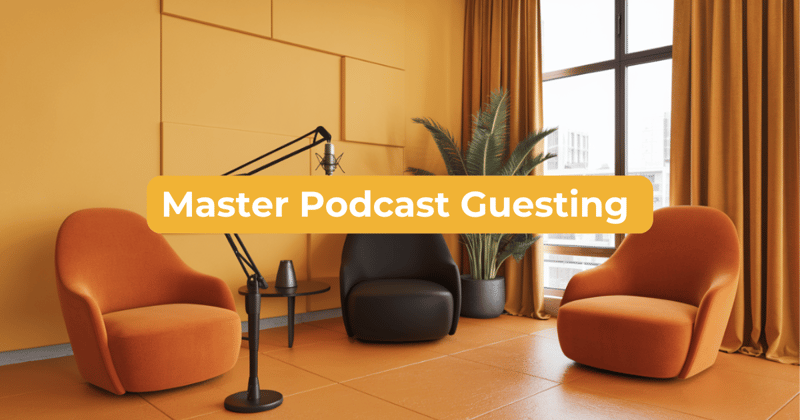 Most founders waste podcast guest spots. Here’s why.