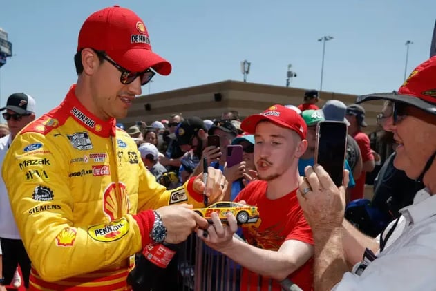 Joey Logano's Popularity Sky Rockets
