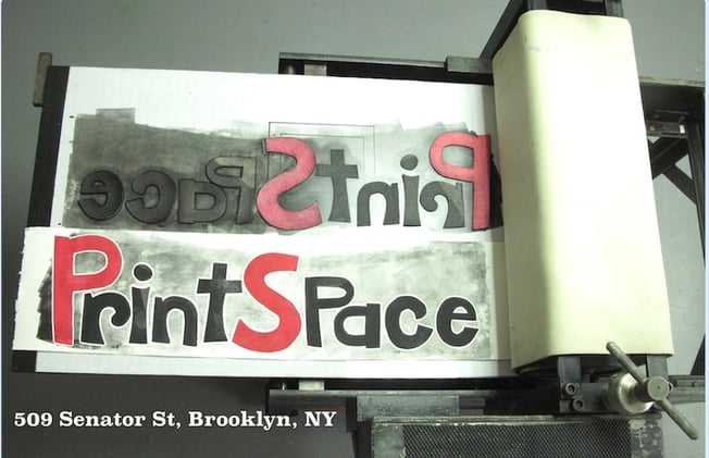 Reminder:  First Friday at PrintSpace 