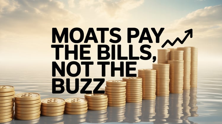 Moats Pay The Bills, Not The Buzz