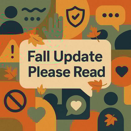 📢 Organization Update – Please Read