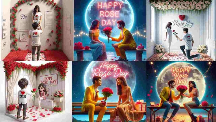 Rose Day AI Image Kaise Banaye: Bing AI Image Creator से बनाएं रोमांटिक और 3D इमेजें! जाने पूरी डिटेल्स