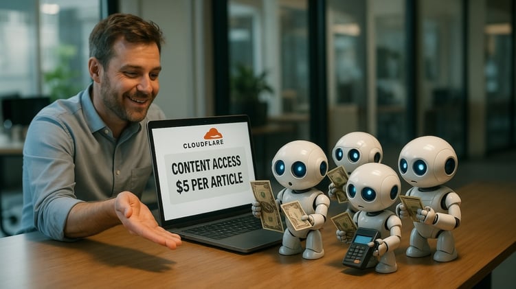 Your Content is Worth Money: How Cloudflare's New System Lets You Charge AI Companies for Access