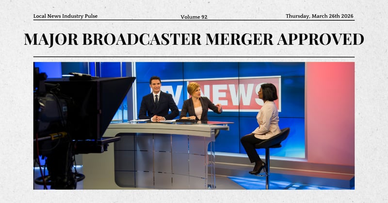 🤝 Major broadcaster merger approved 