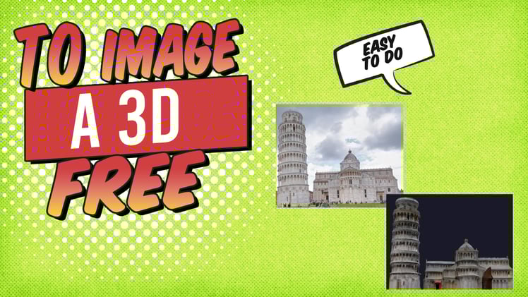 Learn how to do a 3D image from a Google Maps picture