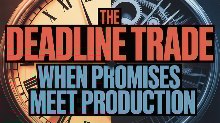 The Deadline Trade: When Promises Meet Production