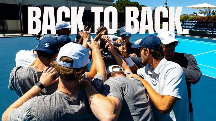 Kings of the Court: USD Men's Tennis Grabs Eighth WCC Title