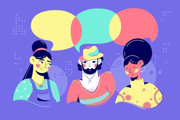 Using AI bots to find real human sources