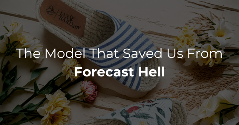 The Model That Saved Us From Forecast Hell