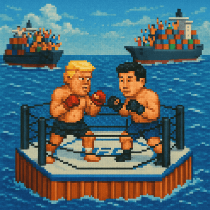 Guerra comercial de volta ao radar