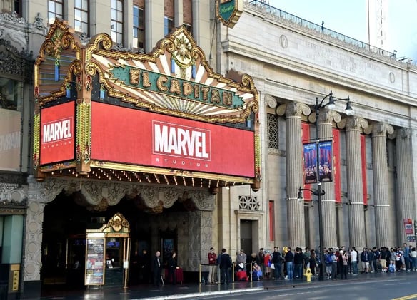 Fotos: cómo fue el evento de Marvel en Hollywood