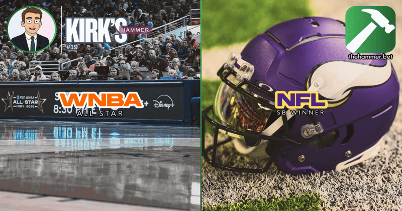 Why you should bet on WNBA all-star weekend... and the Minnesota Vikings