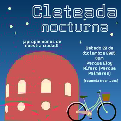 Cleteada nocturna de Navidad 2025