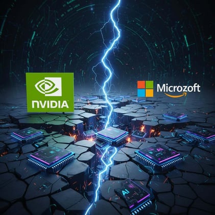 แตกหัก!! Nvidia "โดนรุม"!! Microsoft และ Amazon หนุนกฎหมาย "แบนชิป AI จีน"!!