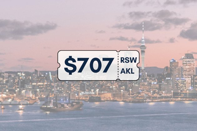 Deal Alert: South Florida to Auckland for $707 Roundtrip