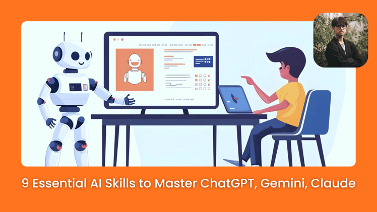 โ ๏ธ 9 AI Skills You Must Have to Master ChatGPT, Claude, Gemini or any Other AIs