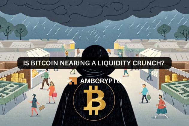 Is Bitcoin nearing a liquidity crunch? 