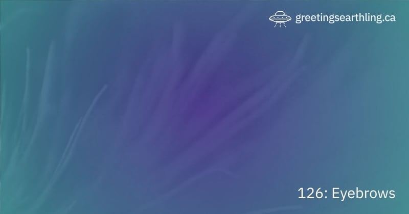 Transmission 126: Eyebrows