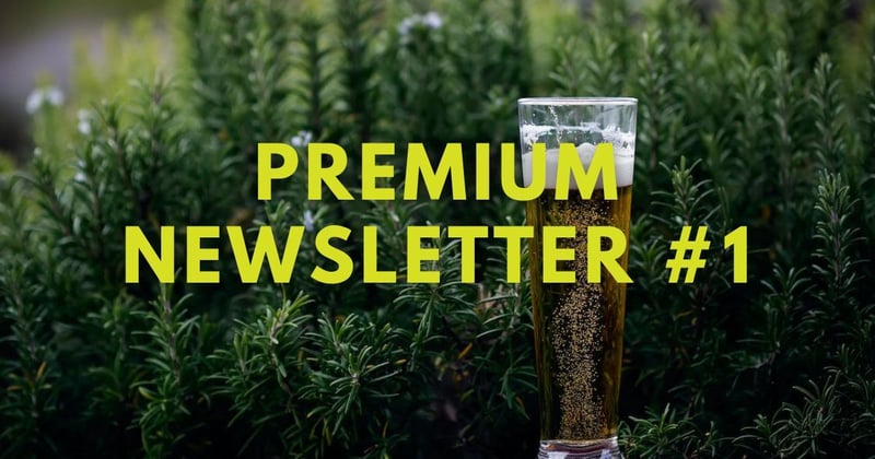 [PREMIUM EDITION] Beer prescribed as a tonic and beer pipelines in Belgium? - Read our Premium Edition!