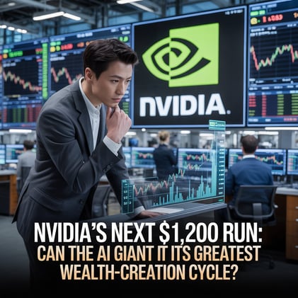 💥Nvidia’s $4.9 Trillion Challenge: How Long Before Shares Reach $1,200 Again?
