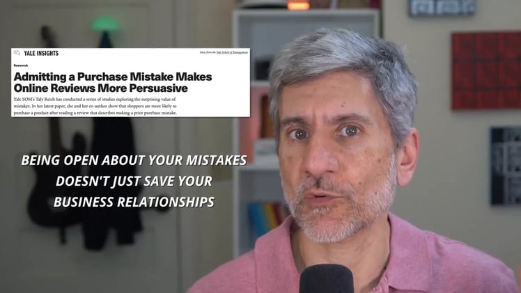 Stop Lying About Your Previous Mistakes