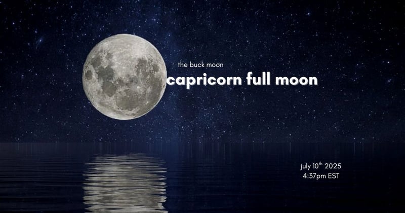 full moon in Capricorn 