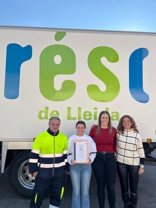 La central de Plusfresc obté el segell ‘Cero a vertedero’ per la seva gestió de residus