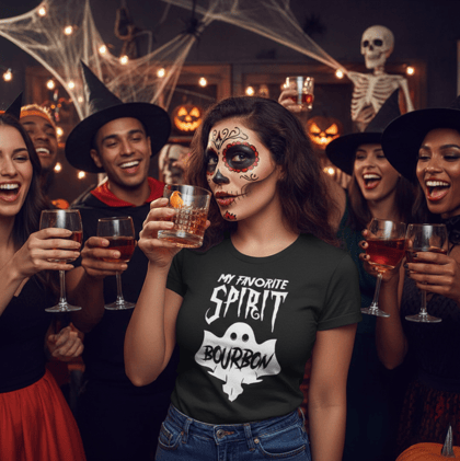🎃 Drinking Themed Halloween Shirts for Adults 🍸