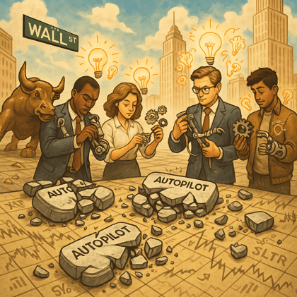 AI Prompting on Wall Street: Breaking Autopilot Thinking in Markets