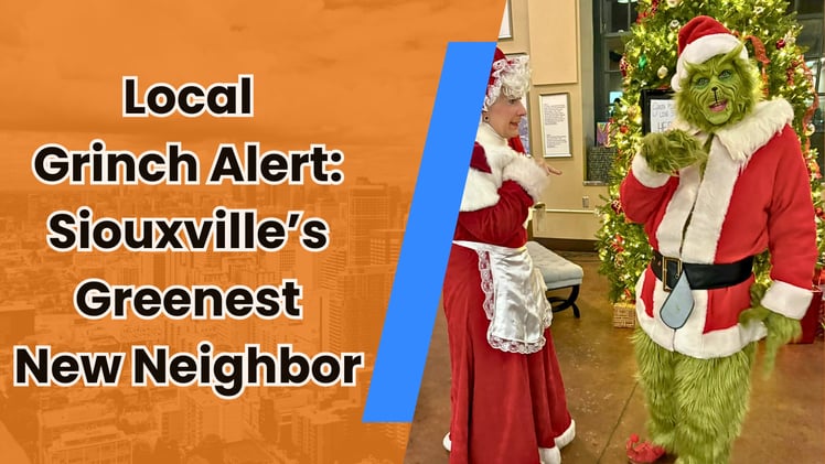 🎄 The Grinch is loose in Sioux Falls!