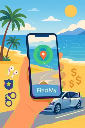 Catching Thieves on Holiday!