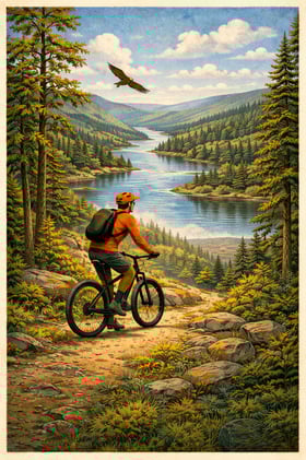 🚵 The Quiet Wild of the East Coast