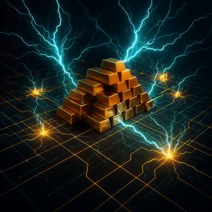 🌌 Gold & Silver’s Rebellion Against the Synthetic Superstructure