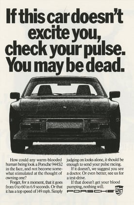 11-MAY-2026 | Fallon McElligott’s “You may be dead” Ad for Porsche
