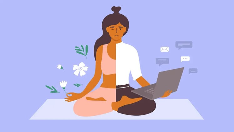 A calm beginning for a clear mind