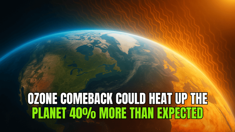 🌱 Ozone Comeback Could Heat Up the Planet 40% More Than Expected ⚠️🌤️