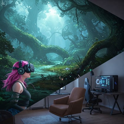 AI and Virtual Reality: The Future of Immersive Gaming – How AI enhances VR realism and player interactions.