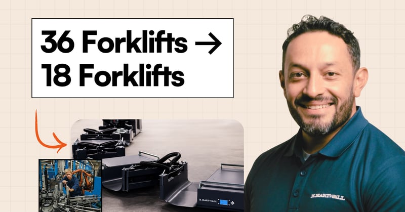 How BorgWarner Cut Forklift Fleet in Half