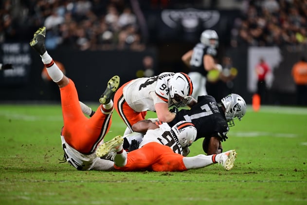 Raiders Hit Rock Bottom: Kelly Fired, 10-Sack Disaster, and Field-Level Reaction