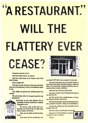 16-APR-2026 | Excerpts from Yet Con’s “A Restaurant.” Ad