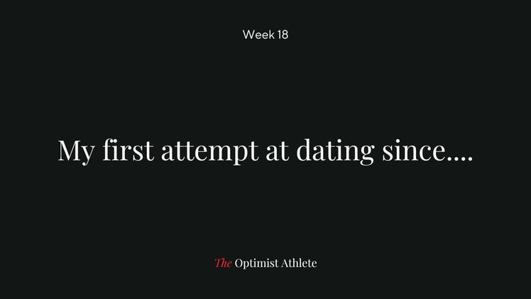 My first attempt at dating since....